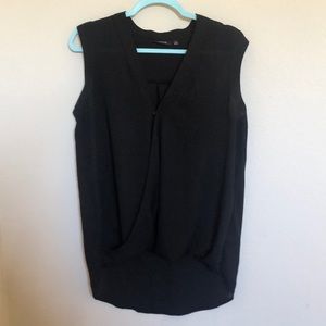 Black Tank Blouse